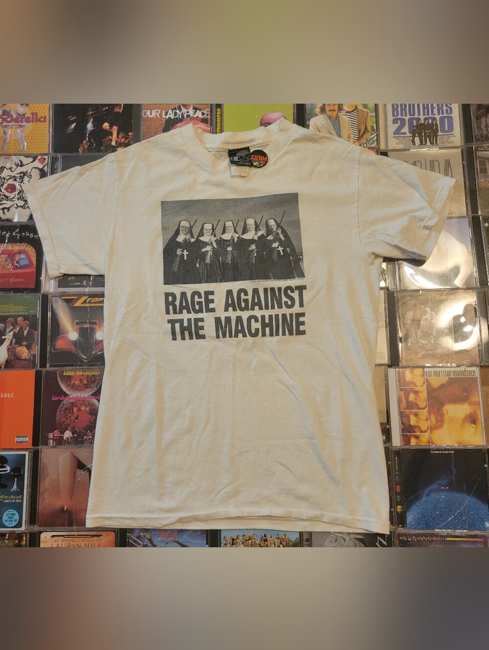 1996 Rage Against The Machine Nuns With Guns Shirt